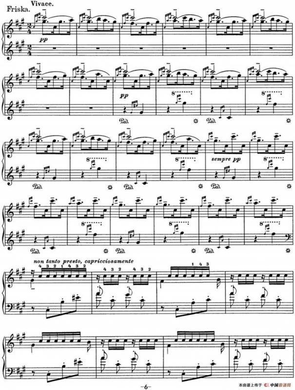 李斯特 匈牙利狂想曲 Hungarian Rhapsodies S.244 No.2