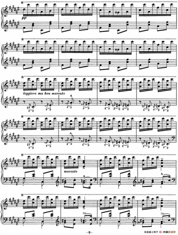 李斯特 匈牙利狂想曲 Hungarian Rhapsodies S.244 No.2