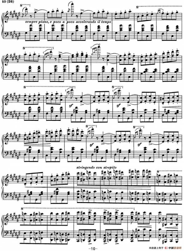 李斯特 匈牙利狂想曲 Hungarian Rhapsodies S.244 No.2