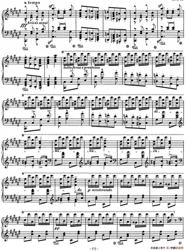 李斯特 匈牙利狂想曲 Hungarian Rhapsodies S.244 No.2