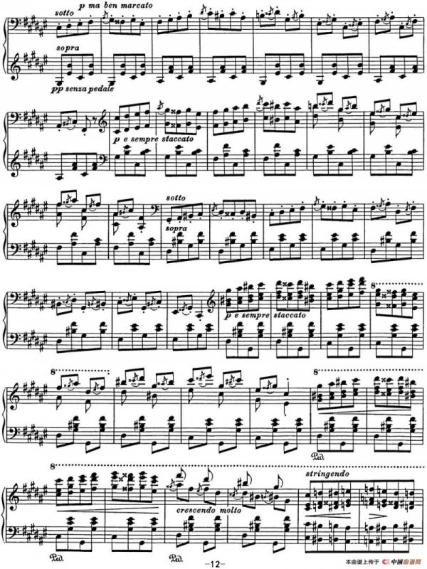 李斯特 匈牙利狂想曲 Hungarian Rhapsodies S.244 No.2