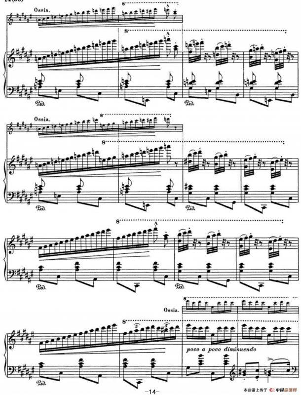 李斯特 匈牙利狂想曲 Hungarian Rhapsodies S.244 No.2