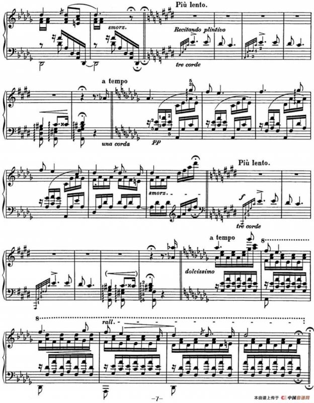 李斯特 匈牙利狂想曲 Hungarian Rhapsodies S.244 No.1