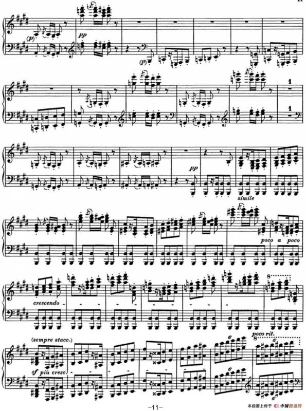 李斯特 匈牙利狂想曲 Hungarian Rhapsodies S.244 No.1