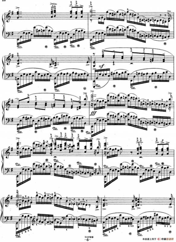 拉赫玛尼诺夫 音乐瞬间 Op.16 No.4 e小调