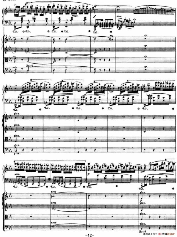 肖邦 华丽的大波兰舞曲 Op.22 降E大调