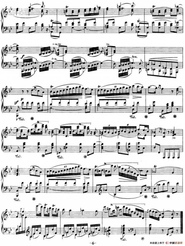 肖邦 波兰舞曲 Op.posth.71 No.2 降B大调