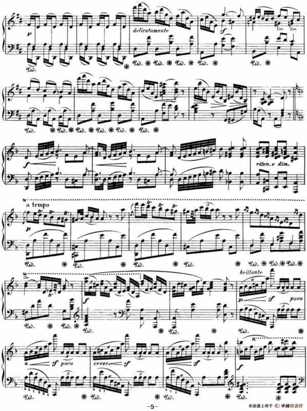 肖邦 波兰舞曲 Op.posth.71 No.1 d小调