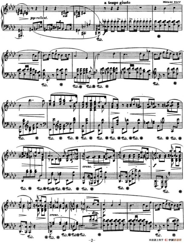 肖邦 幻想波兰舞曲 Op.61 降A大调 Polonaise