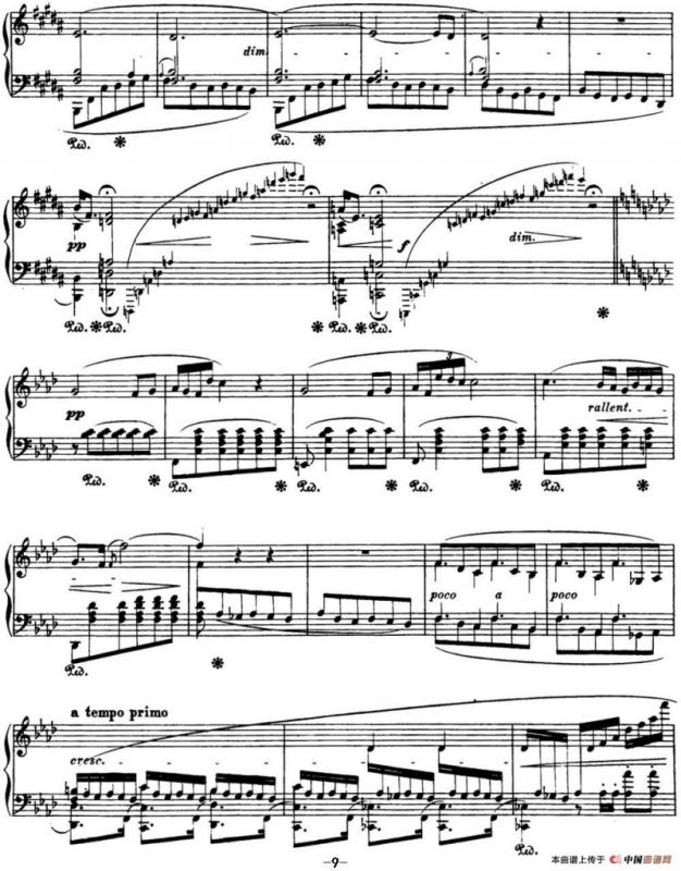 肖邦 幻想波兰舞曲 Op.61 降A大调 Polonaise