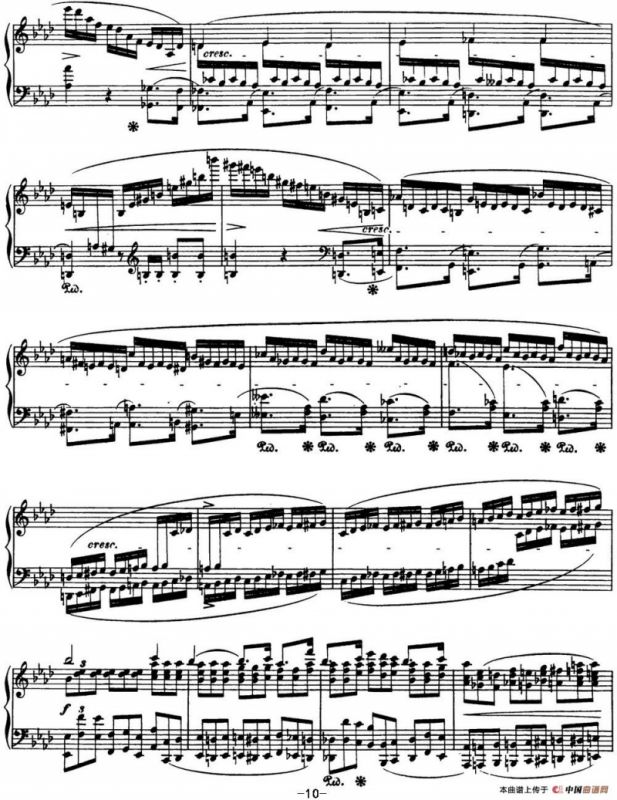 肖邦 幻想波兰舞曲 Op.61 降A大调 Polonaise