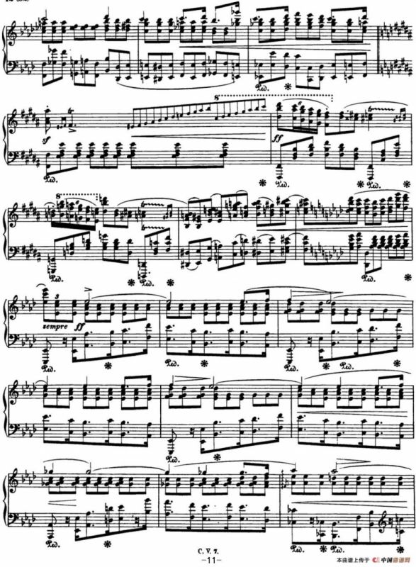 肖邦 幻想波兰舞曲 Op.61 降A大调 Polonaise