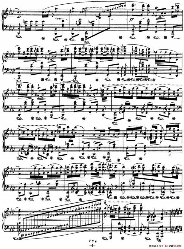 肖邦 波兰舞曲 英雄 Op.53 降A大调 Polonaise