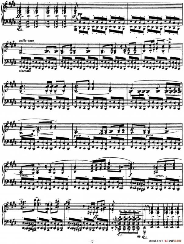 肖邦 波兰舞曲 英雄 Op.53 降A大调 Polonaise