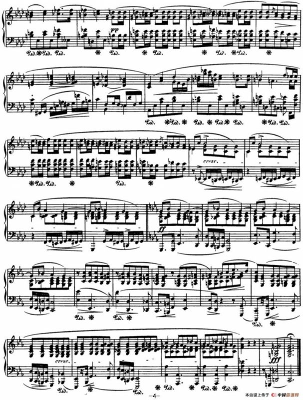 肖邦 波兰舞曲 Op.40 No.2 c小调 Polonaise