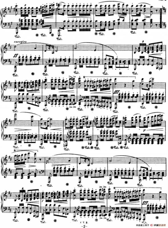 肖邦 波兰舞曲 军队 Op.40 No.1 A大调 Polonaise