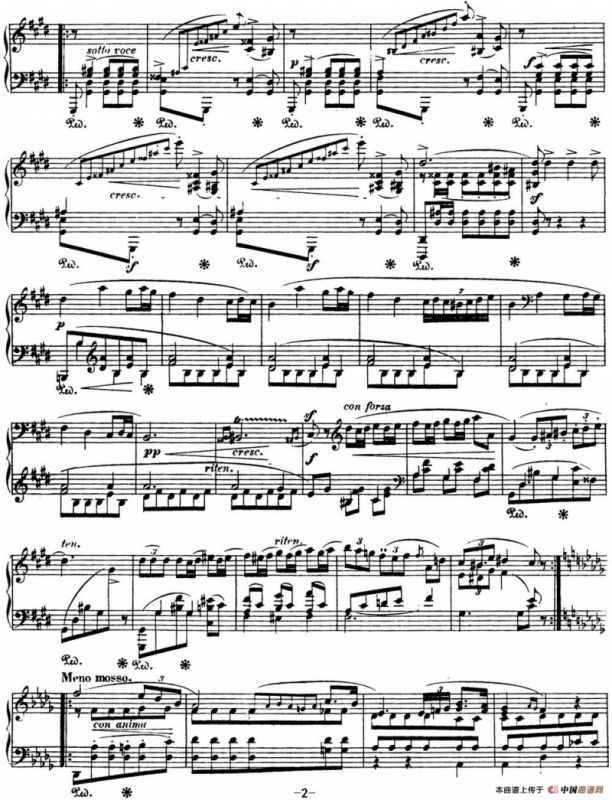 肖邦 波兰舞曲 Op.26 No.1 升c小调 Polonaise