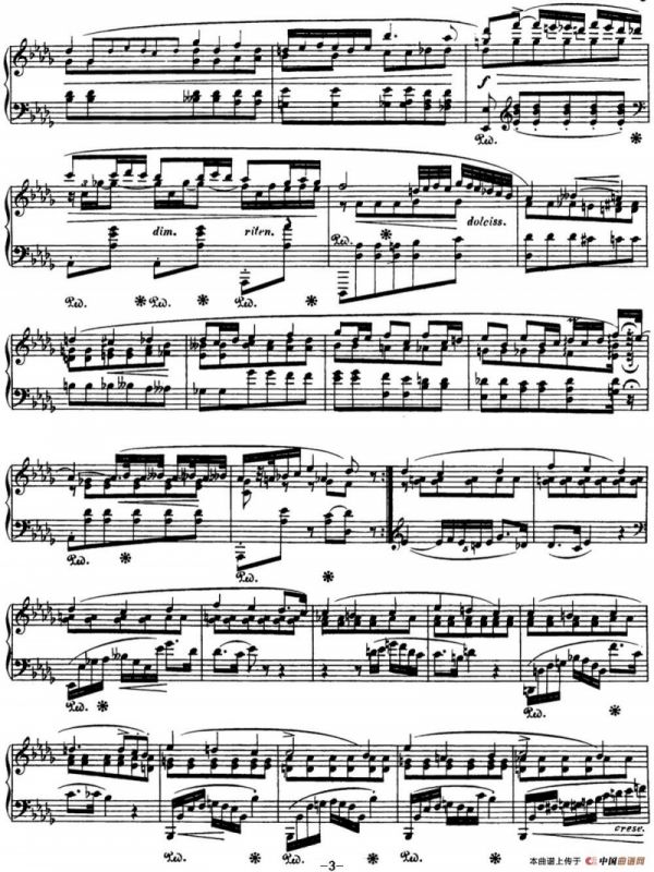 肖邦 波兰舞曲 Op.26 No.1 升c小调 Polonaise