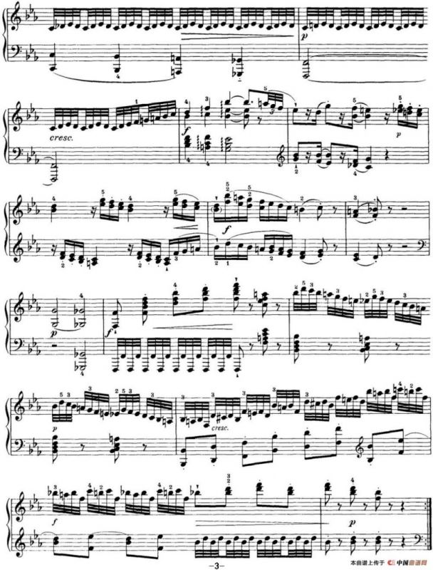 海顿 钢琴奏鸣曲 Hob XVI 52 in E-flat major