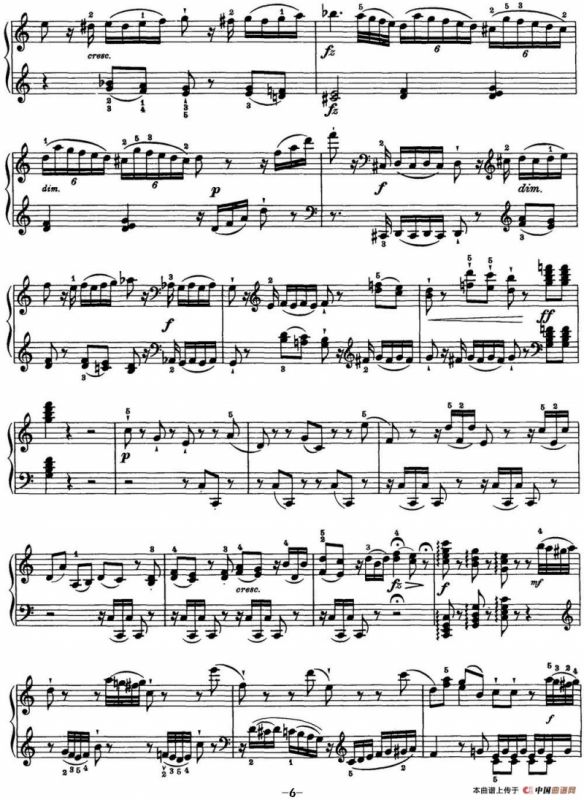 海顿 钢琴奏鸣曲 Hob XVI 50 in C major