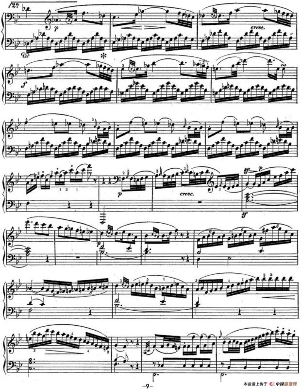 海顿 钢琴奏鸣曲 Hob XVI 49 in E-flat major