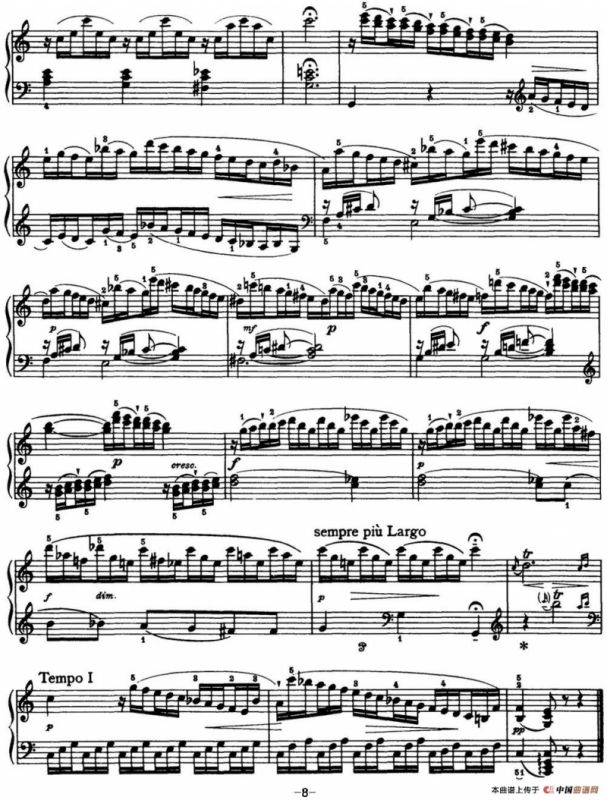 海顿 钢琴奏鸣曲 Hob XVI 39 in G major