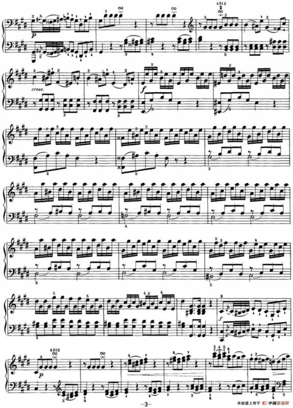 海顿 钢琴奏鸣曲 Hob XVI 36 in C-sharp minor