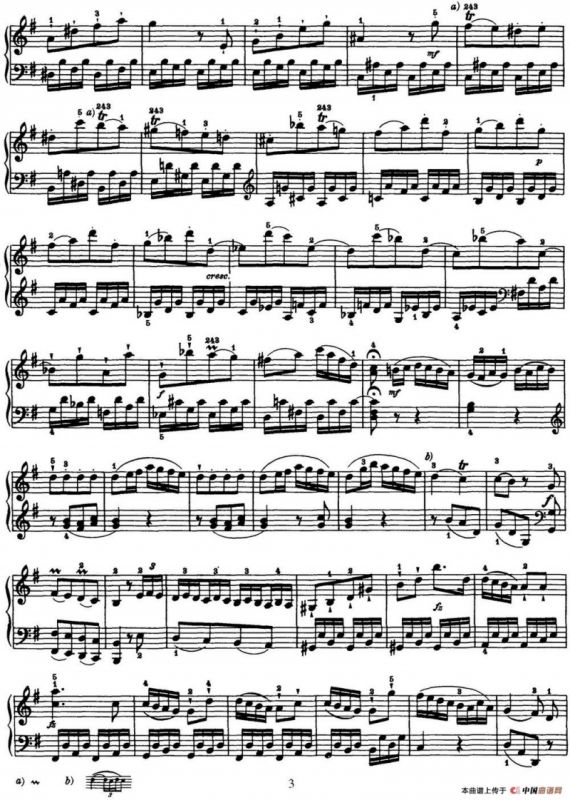 海顿 钢琴奏鸣曲 Hob XVI 27 in G major