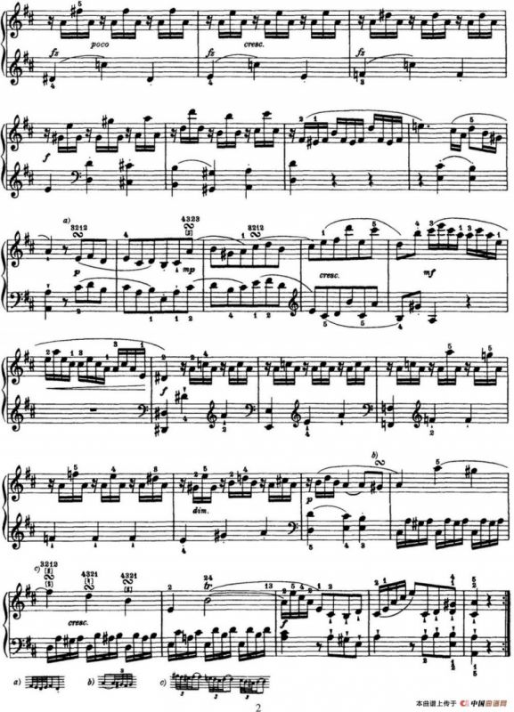 海顿 钢琴奏鸣曲 Hob XVI 24 in D major