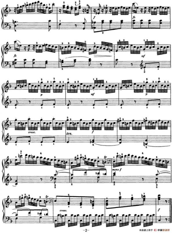 海顿 钢琴奏鸣曲 Hob XVI 23 in F major