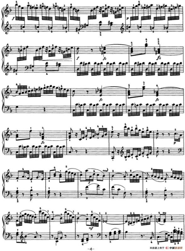 海顿 钢琴奏鸣曲 Hob XVI 23 in F major