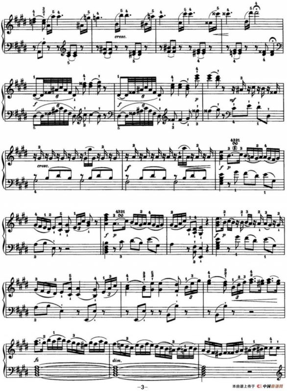 海顿 钢琴奏鸣曲 Hob XVI 22 in E major