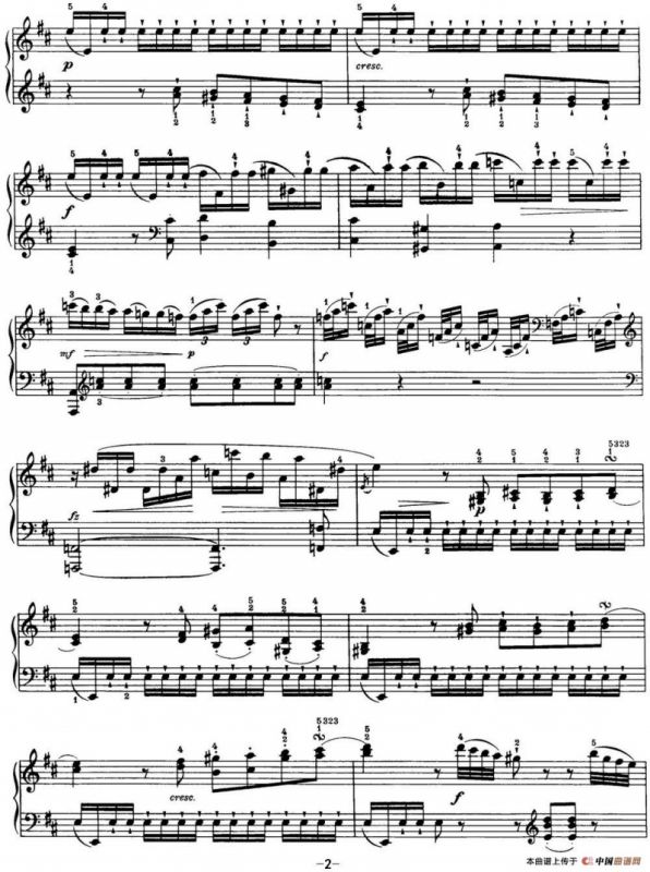 海顿 钢琴奏鸣曲 Hob XVI 19 Divertimento D major