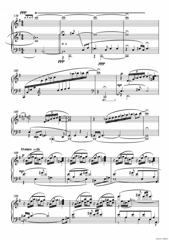 第十五钢琴奏鸣曲 Piano Sonata NO.15