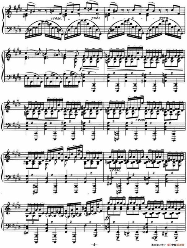 斯克里亚宾 钢琴练习曲 Op.42 No.5 Alexander Scriabin Etudes