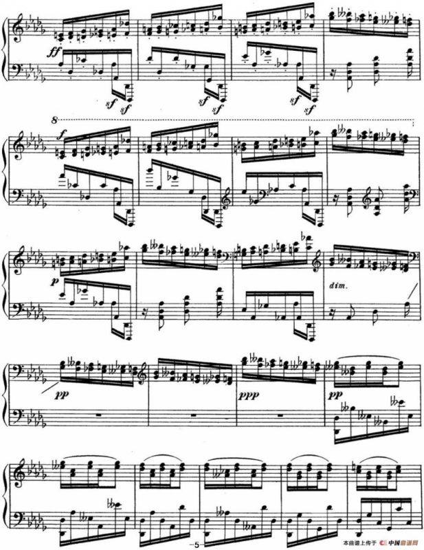 斯克里亚宾 钢琴练习曲 Op.8 No.10 Alexander Scriabin Etudes