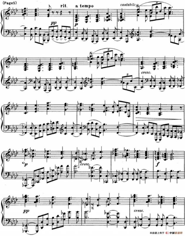 斯克里亚宾 钢琴练习曲 Op.8 No.9 Alexander Scriabin Etudes