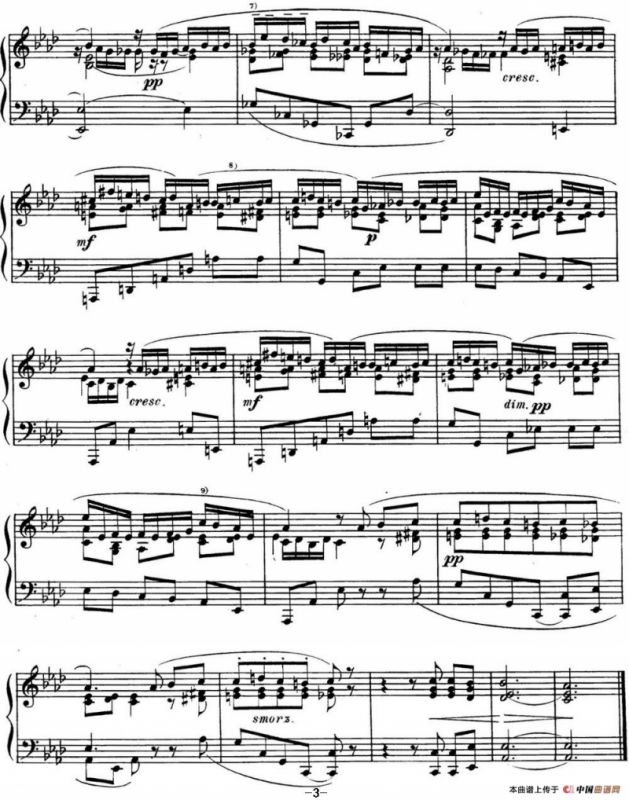 斯克里亚宾 钢琴练习曲 Op.8 No.8 Alexander Scriabin Etudes