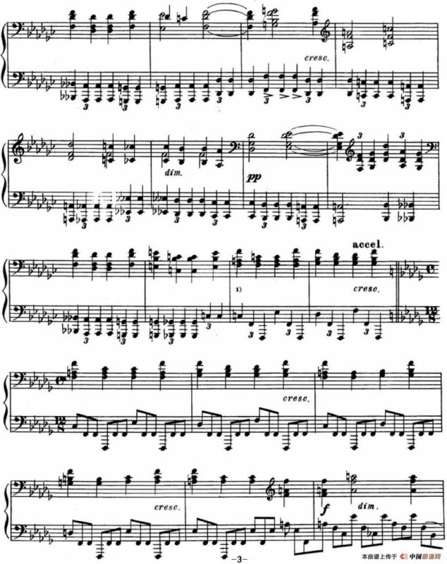 斯克里亚宾 钢琴练习曲 Op.8 No.7 Alexander Scriabin Etudes