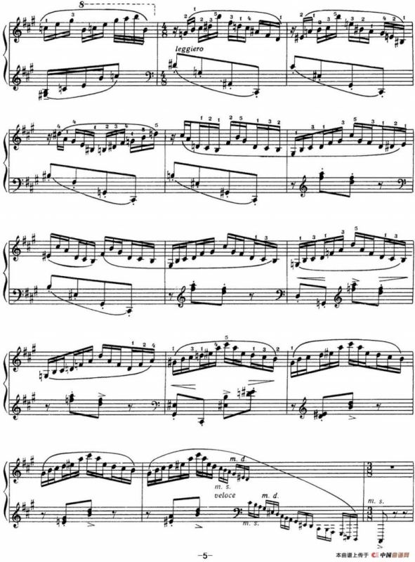 拉赫玛尼诺夫 音画练习曲11或12 Etudes tableaux Op.39 No.3