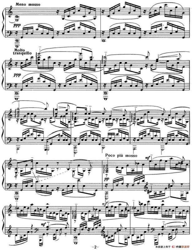 拉赫玛尼诺夫 音画练习曲3 Etudes tableaux Op.33 No.3