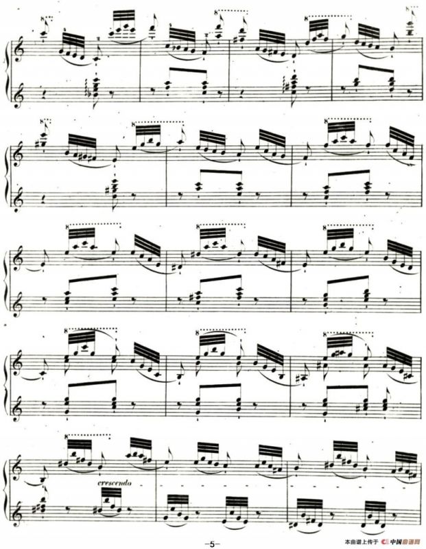 李斯特帕格尼尼大练习曲5