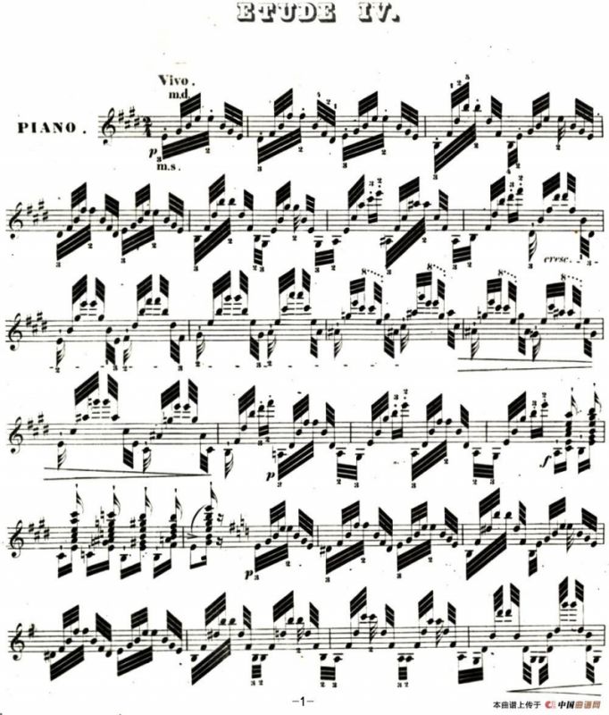 李斯特帕格尼尼大练习曲4