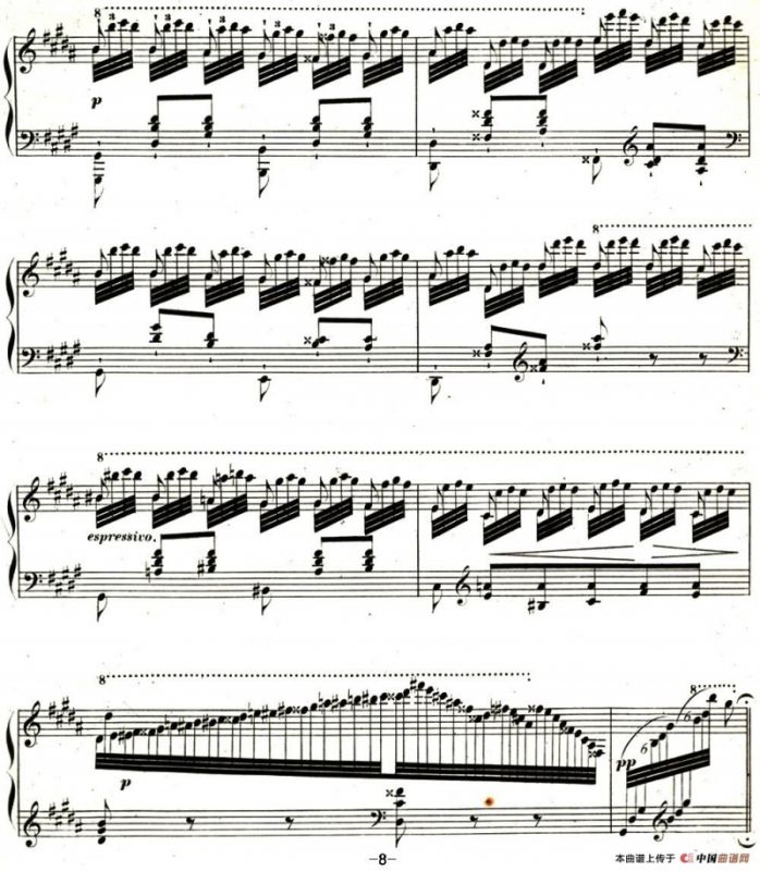 李斯特帕格尼尼大练习曲3