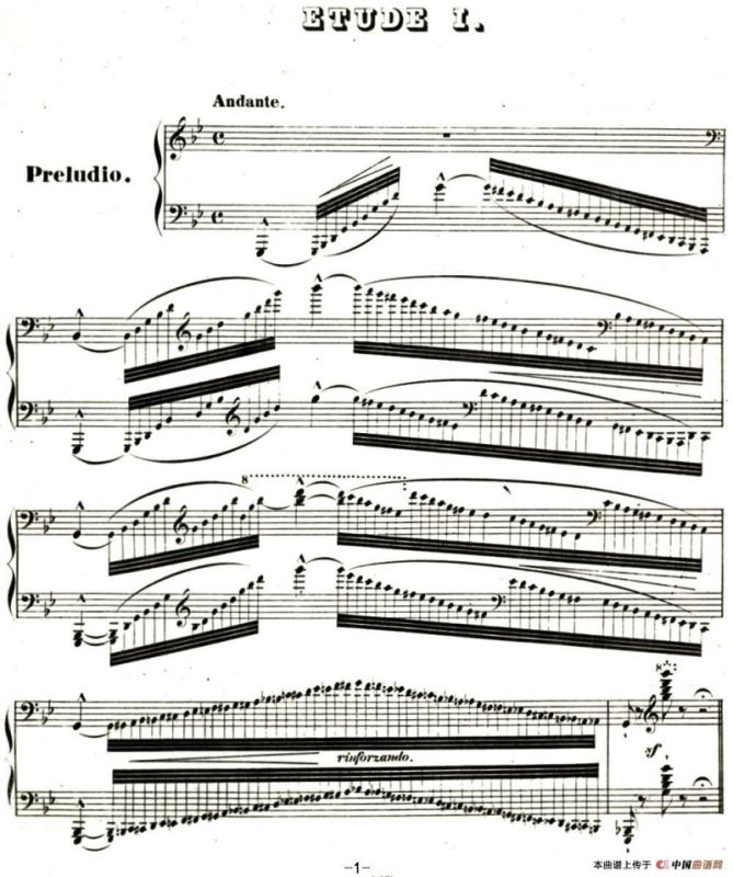 李斯特帕格尼尼大练习曲1