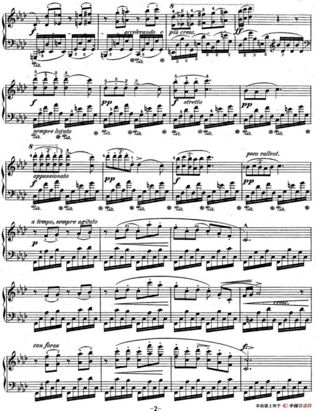 肖邦练习曲9 Op.10 No.9 f小调 F minor