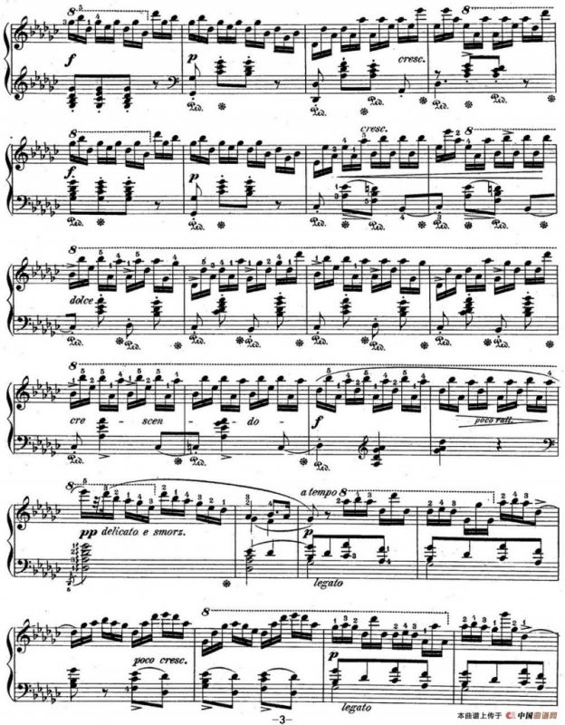 肖邦练习曲5 Op.10 No.5 黑键 降G大调 Gb major Black Key