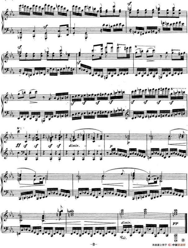 贝多芬钢琴奏鸣曲32 c小调 Op.111 C minor