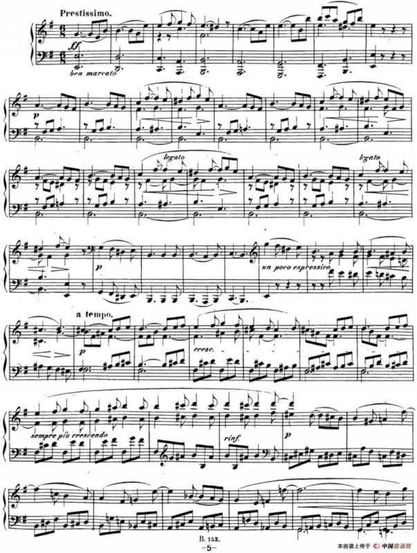 贝多芬钢琴奏鸣曲30 E大调 Op.109 E major