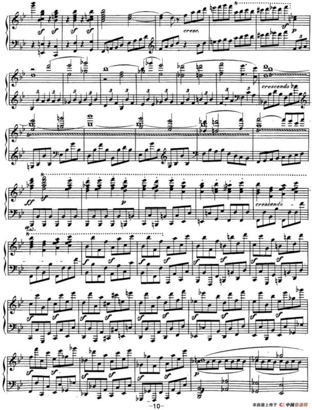 贝多芬钢琴奏鸣曲29 钢琴（锥子键琴）降B大调 Op.106 B-flat major